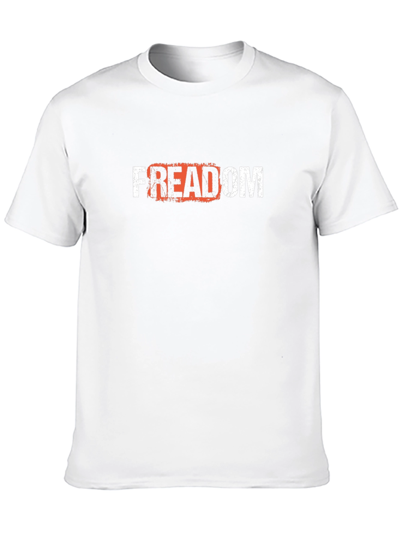 Freedom Graphic T-Shirt - Black Crew Neck Tee