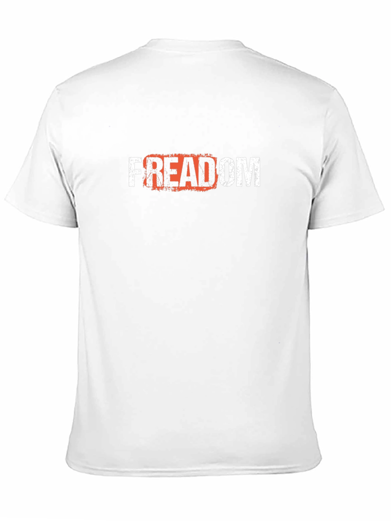 Freedom Graphic T-Shirt - Black Crew Neck Tee
