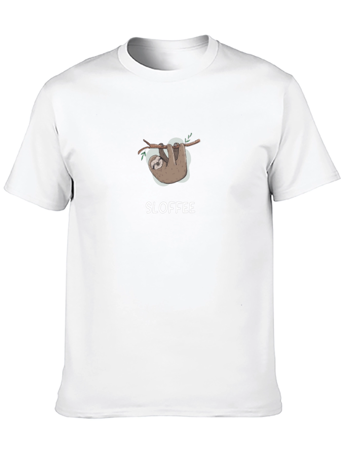 Sloffee Sloth T-Shirt - Lazy Coffee Lover
