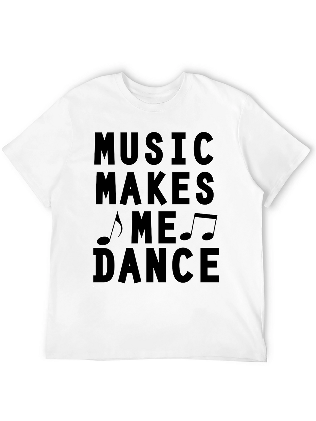 Music Makes Me Dance Graphic T-Shirt
