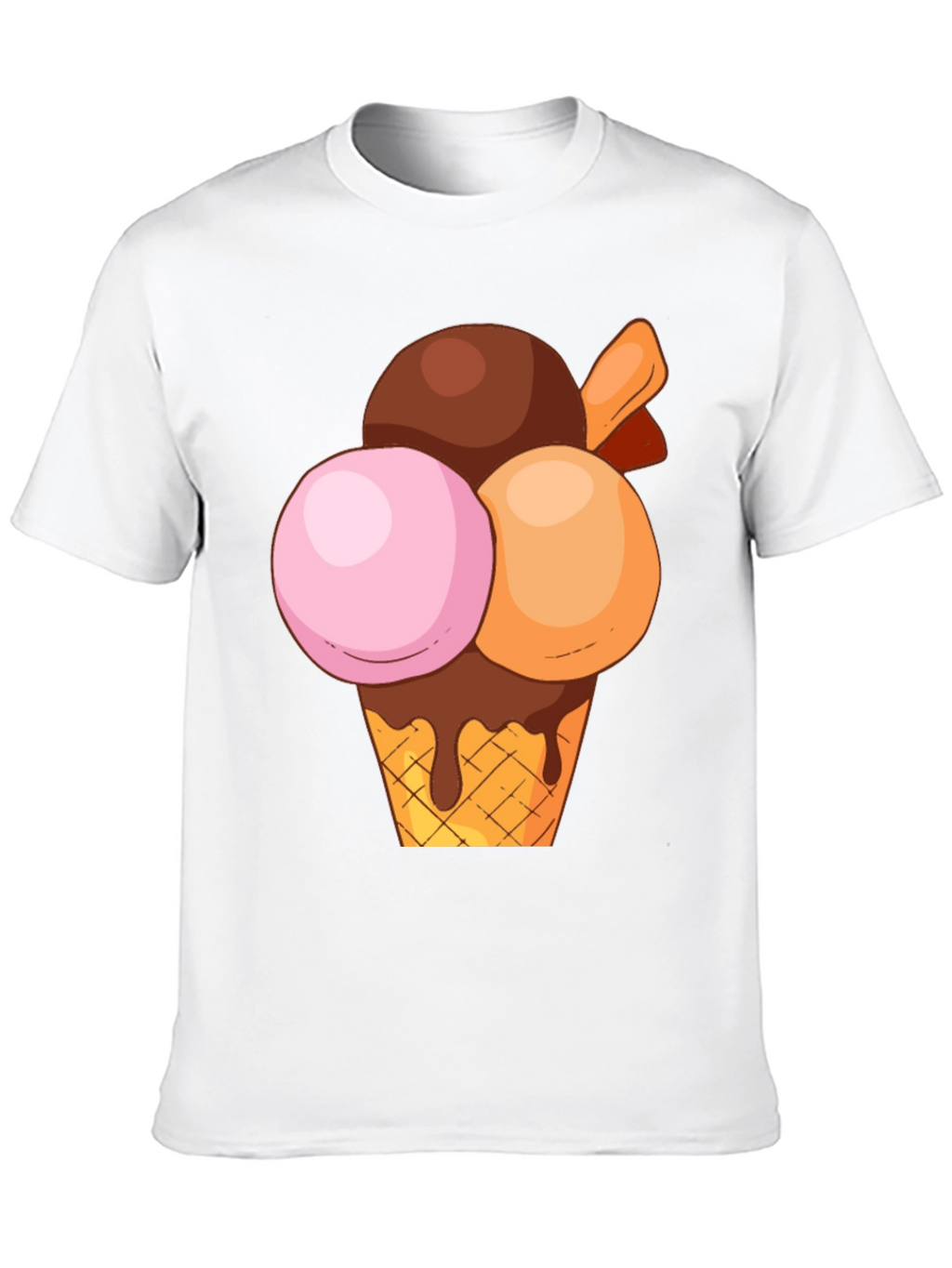 Ice Cream Graphic Tee - Sweet Treat Design