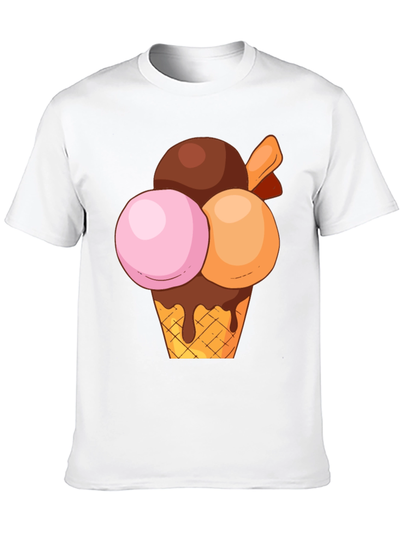 Ice Cream Graphic Tee - Sweet Treat Design