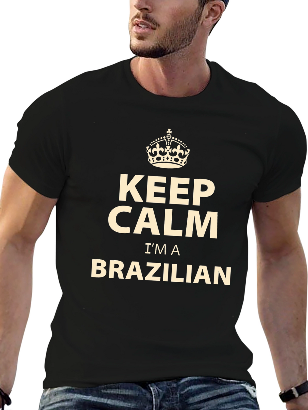 Keep Calm Im A Brazilian T-Shirt