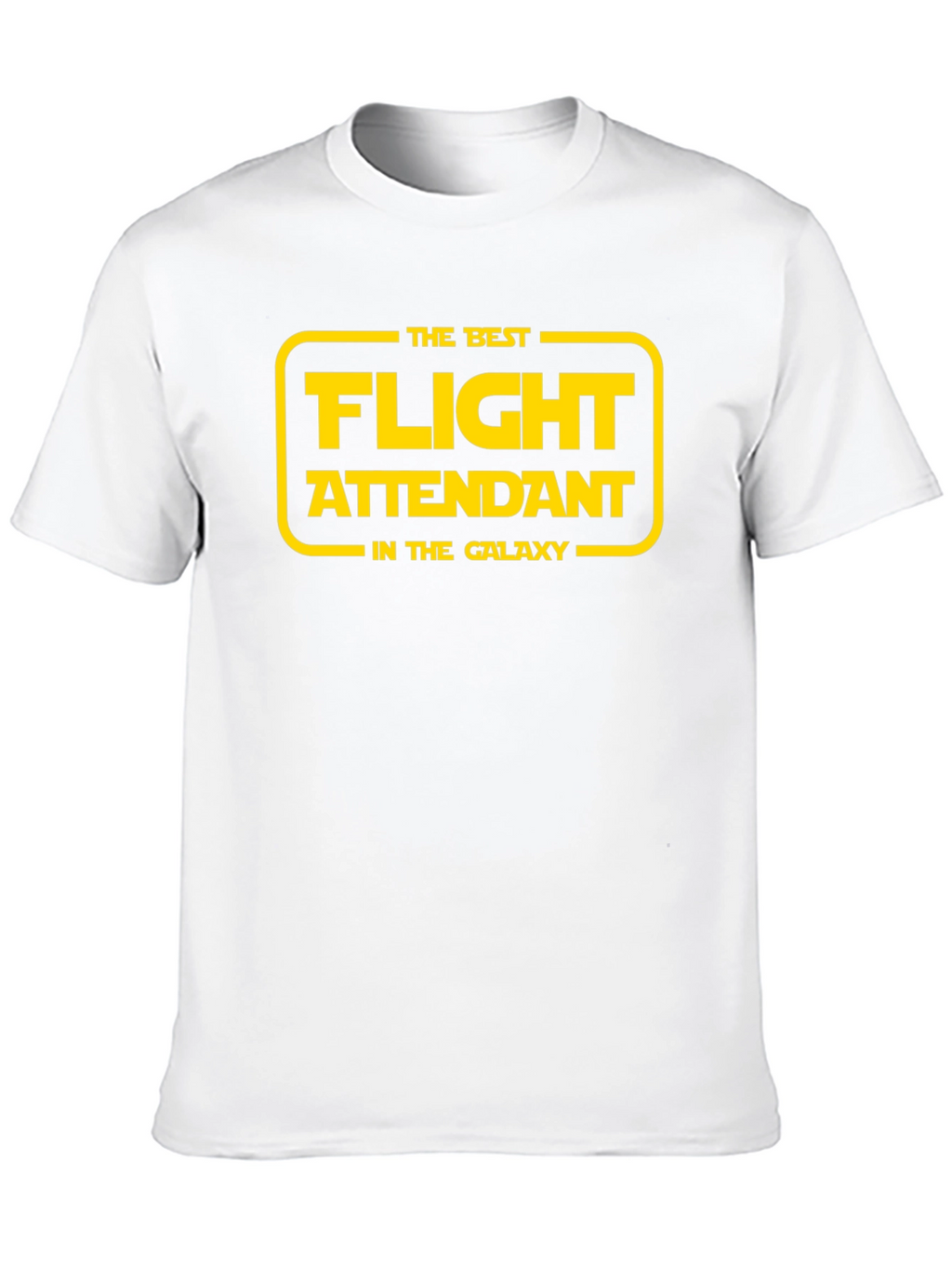 Best Flight Attendant Galaxy T-Shirt