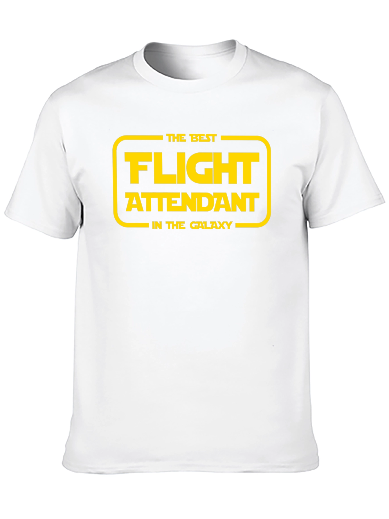 Best Flight Attendant Galaxy T-Shirt