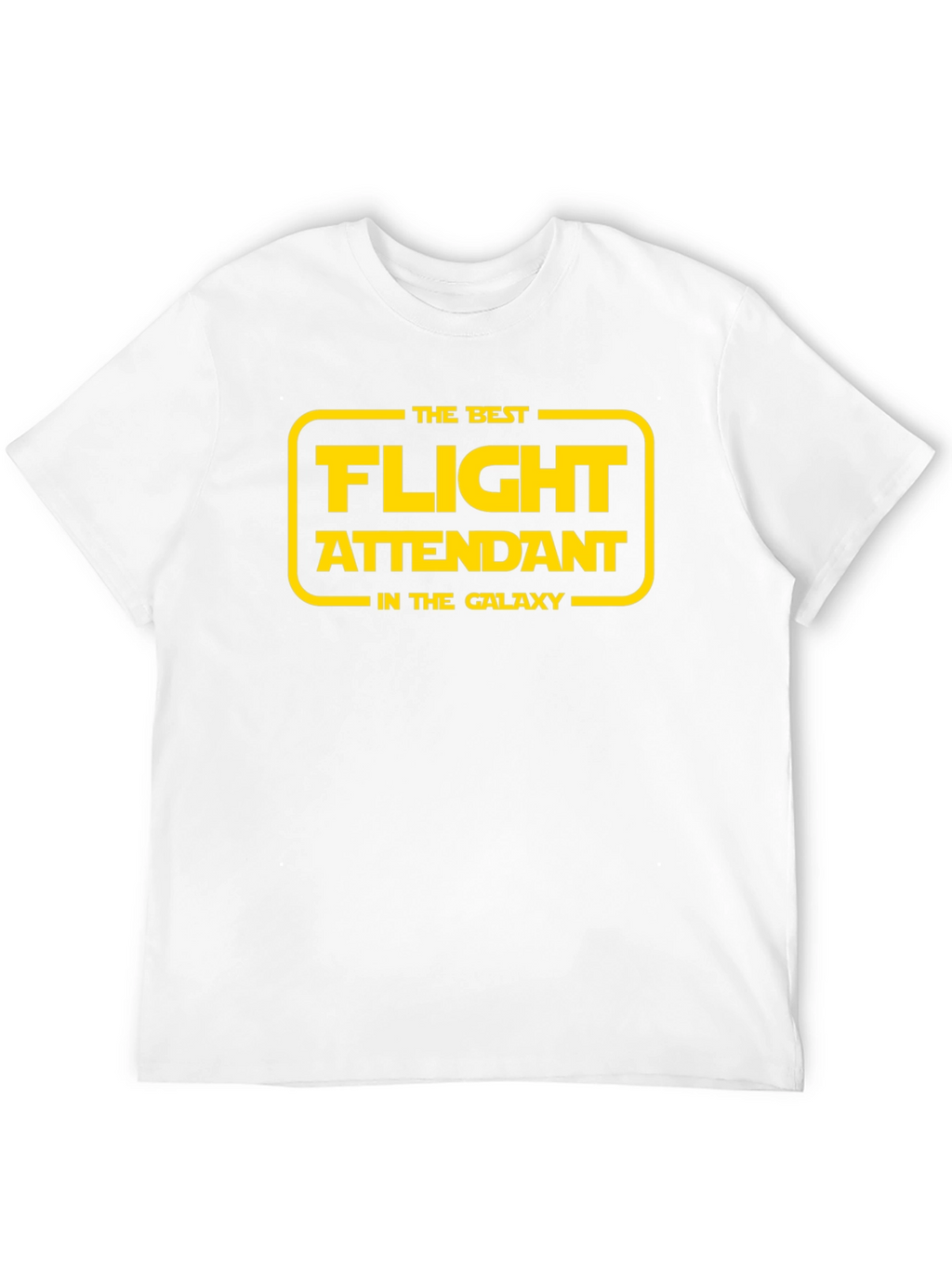 Best Flight Attendant Galaxy T-Shirt