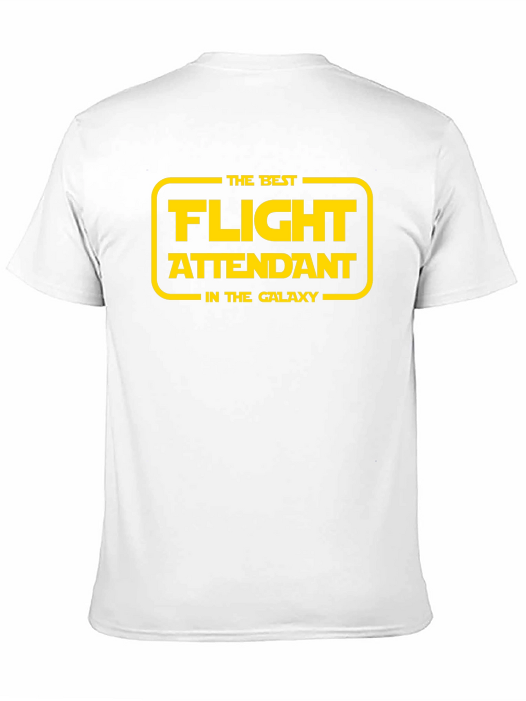 Best Flight Attendant Galaxy T-Shirt