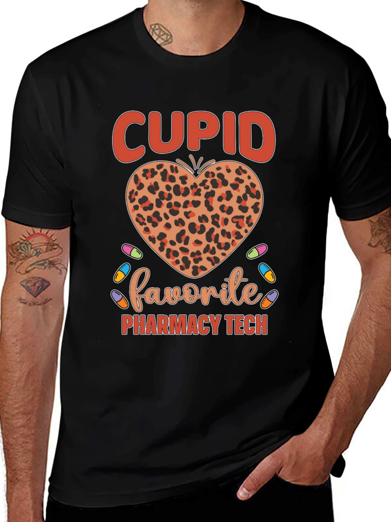 Cupids Favorite Pharmacy Tech T-Shirt
