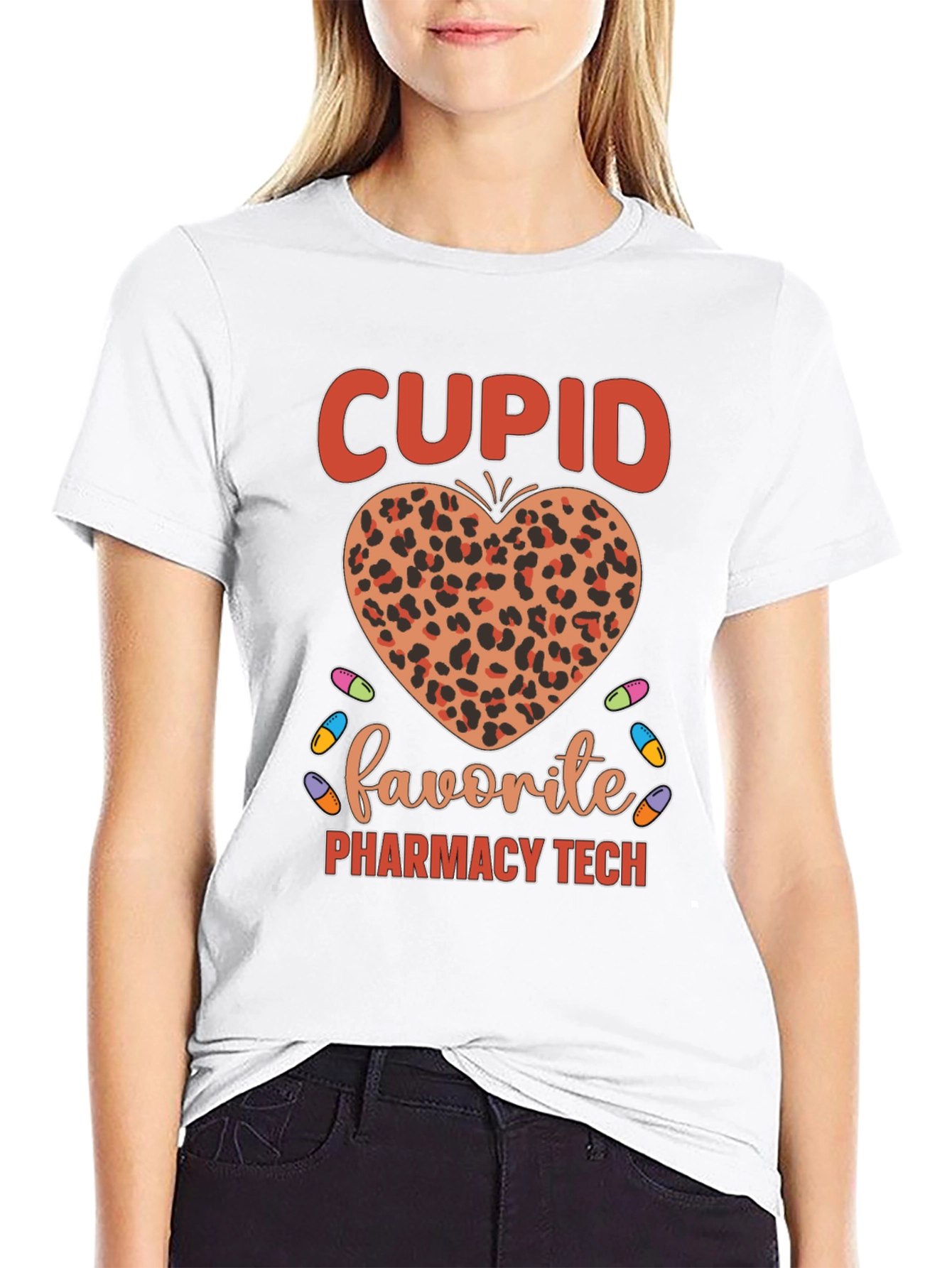 Cupids Favorite Pharmacy Tech T-Shirt