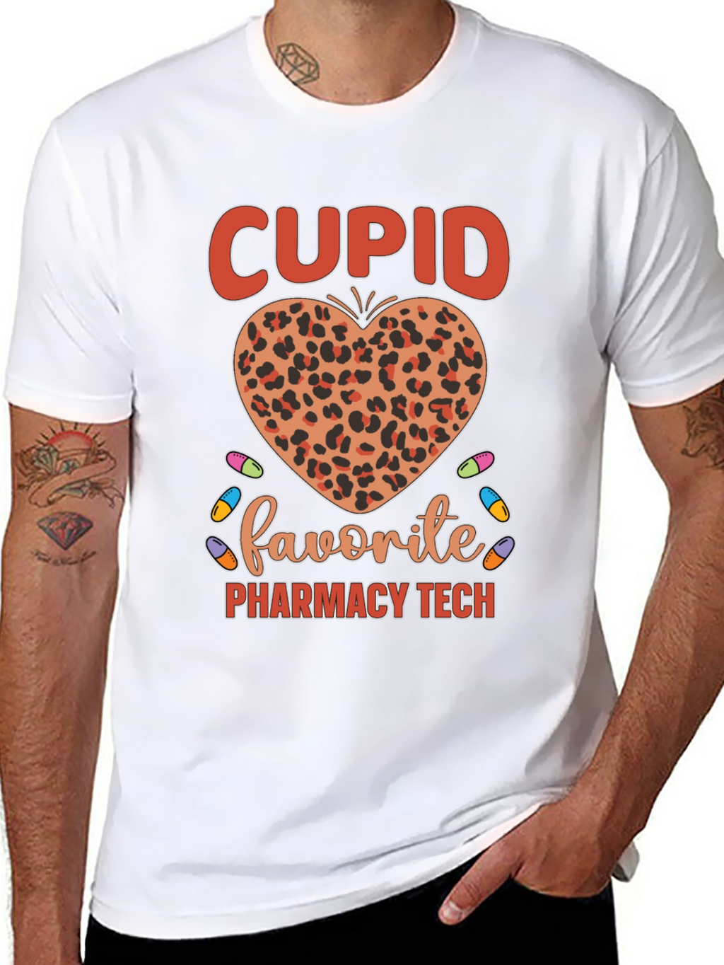 Cupids Favorite Pharmacy Tech T-Shirt