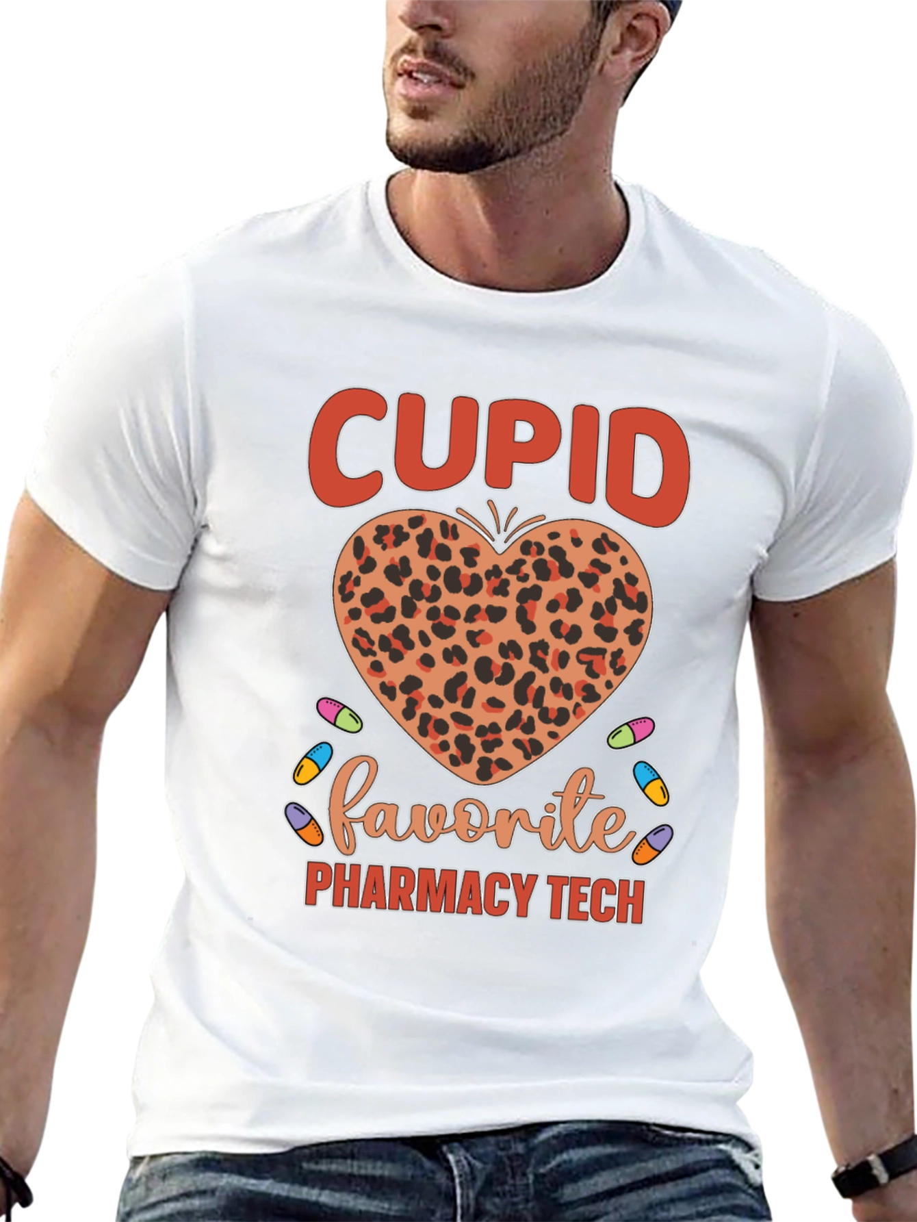 Cupids Favorite Pharmacy Tech T-Shirt