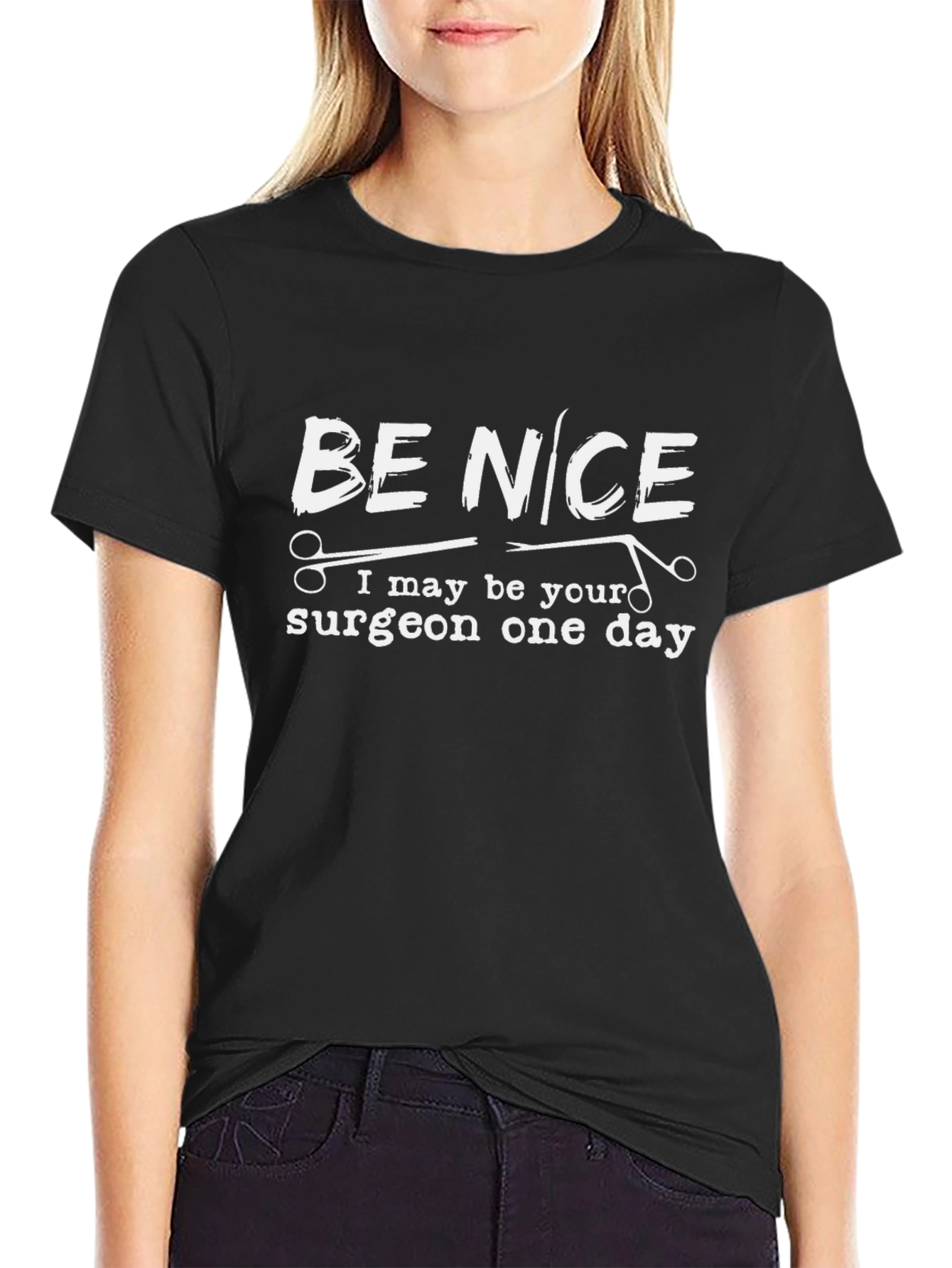 Be Nice Surgeon Graphic Tee