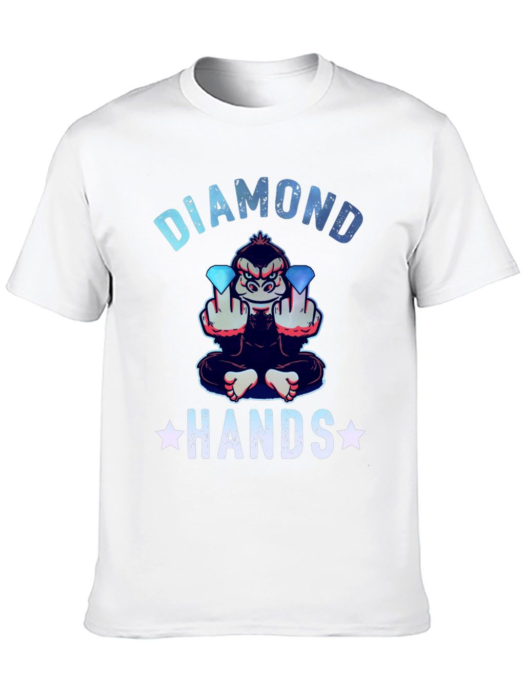 Diamond Hands Gorilla Graphic Tee
