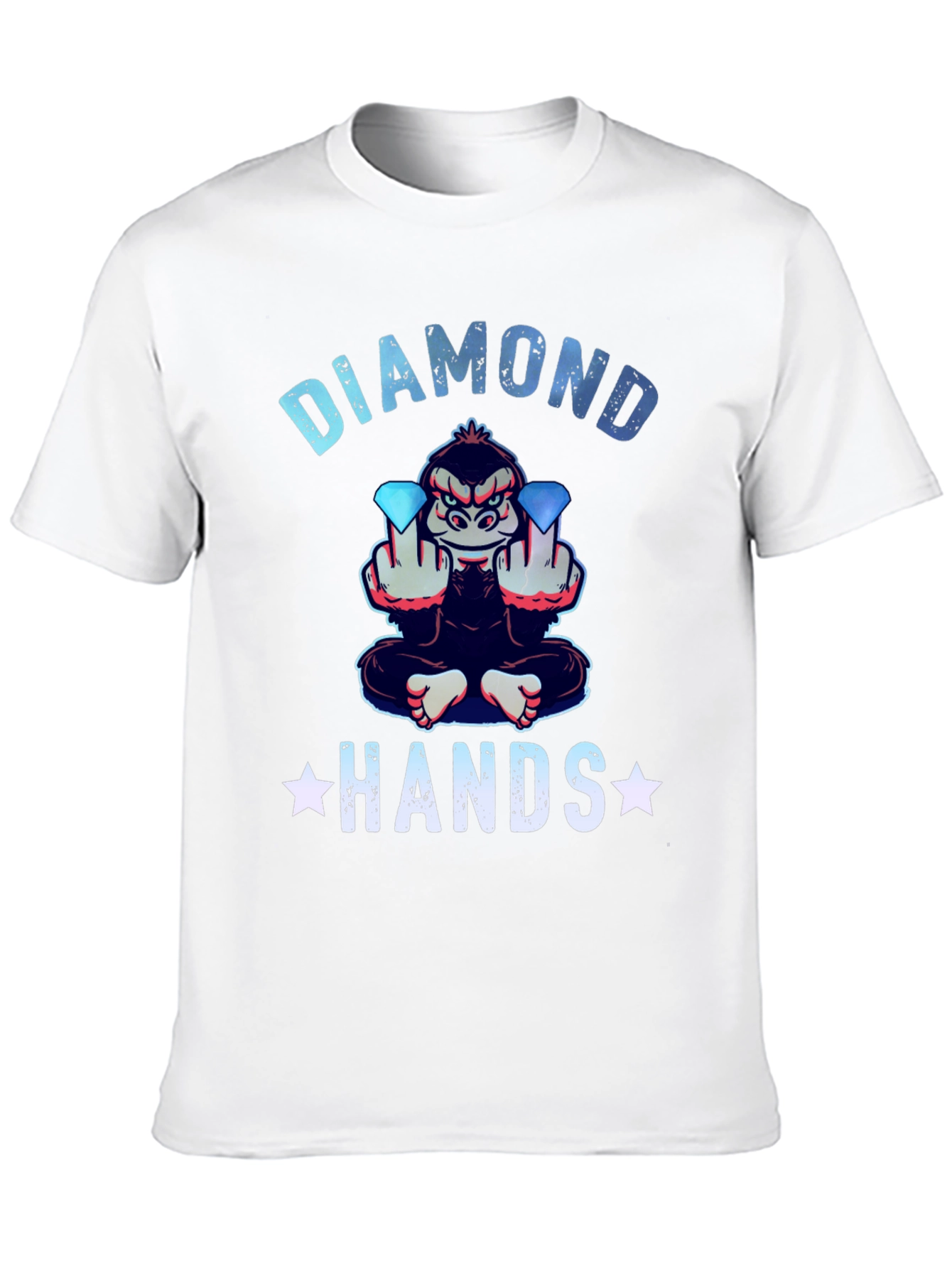 Diamond Hands Gorilla Graphic Tee