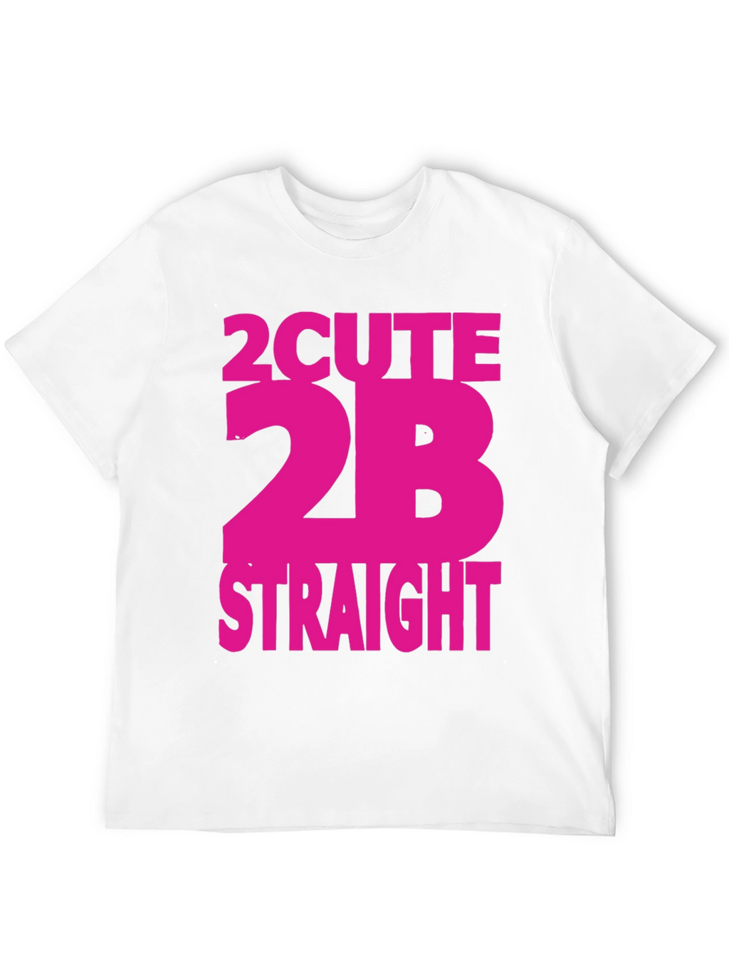 2Cute2B Straight Graphic T-Shirt