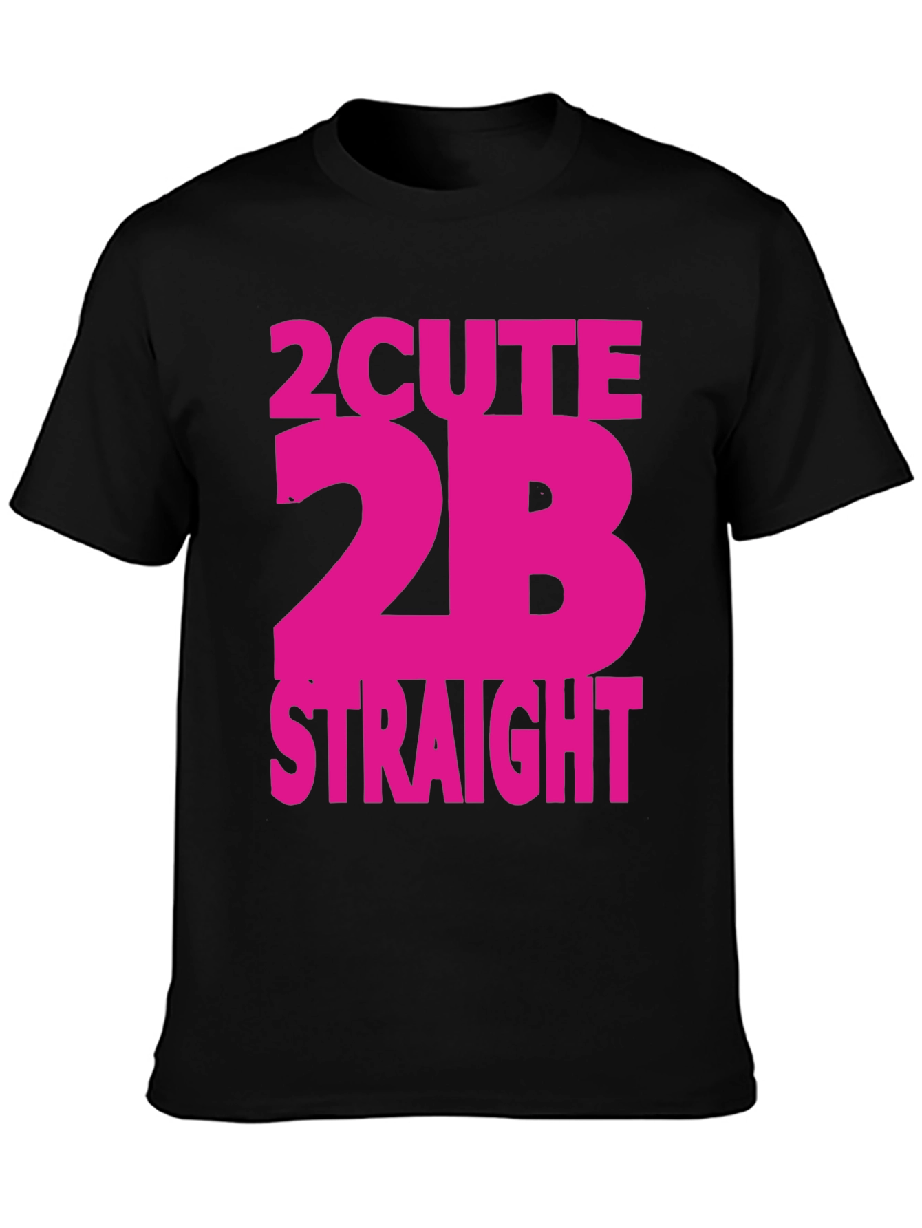2Cute2B Straight Graphic T-Shirt