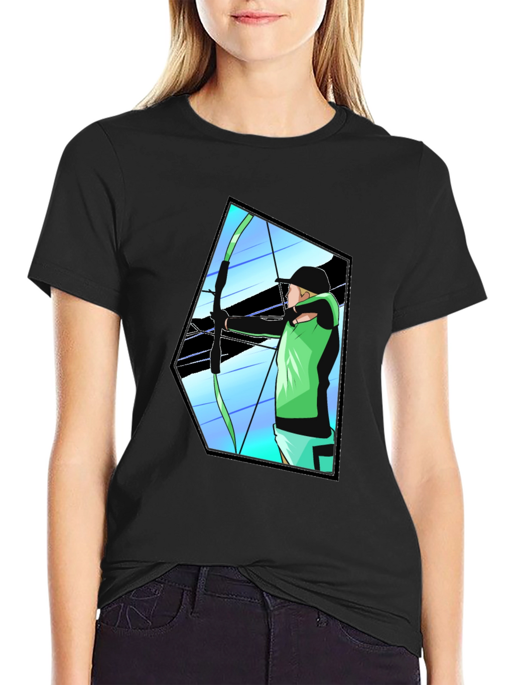 Archery Graphic Tee - Aim True Look Cool