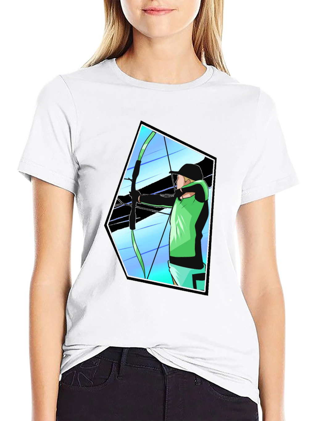 Archery Graphic Tee - Aim True Look Cool