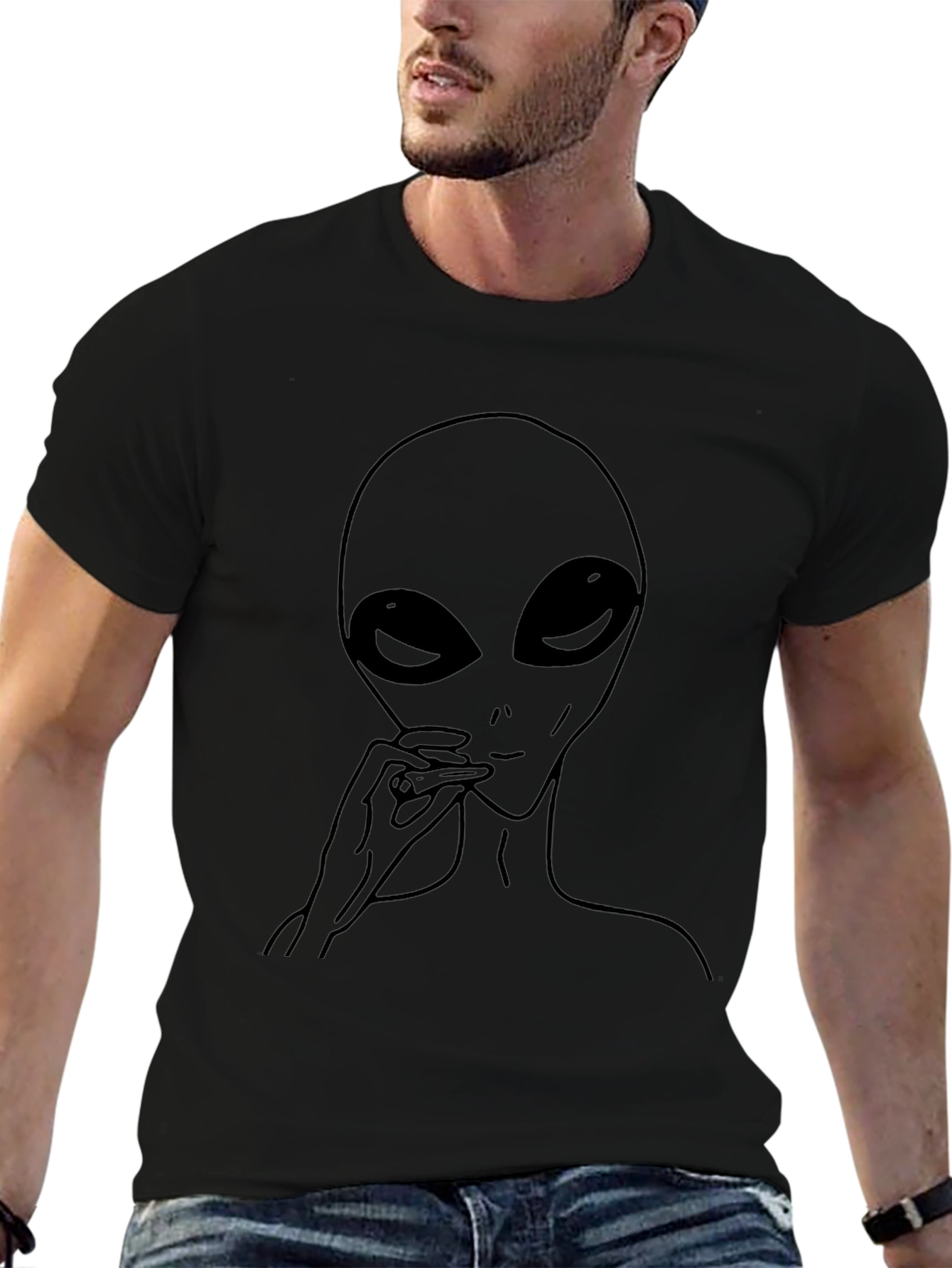Alien Graphic T-Shirt