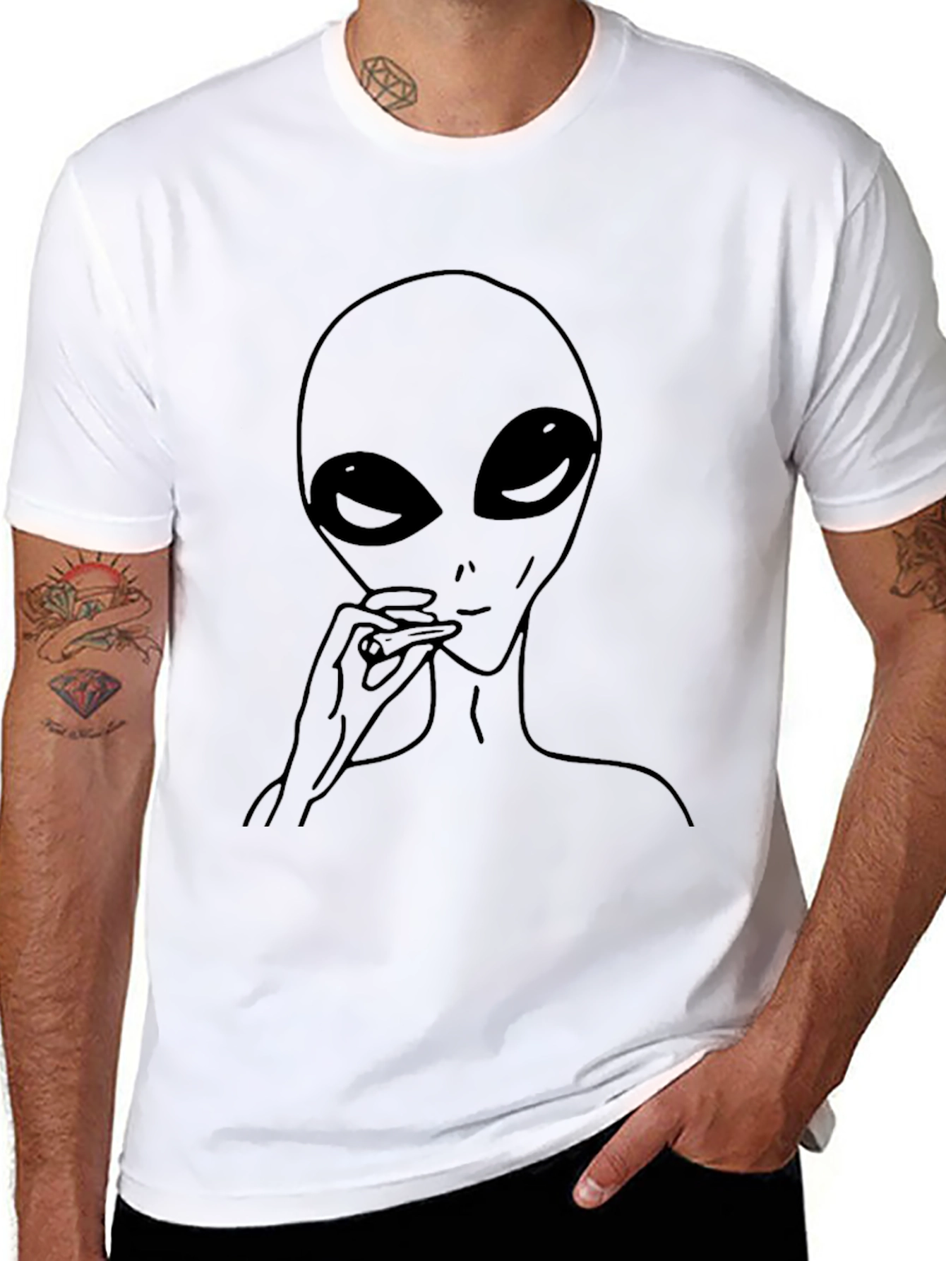 Alien Graphic T-Shirt