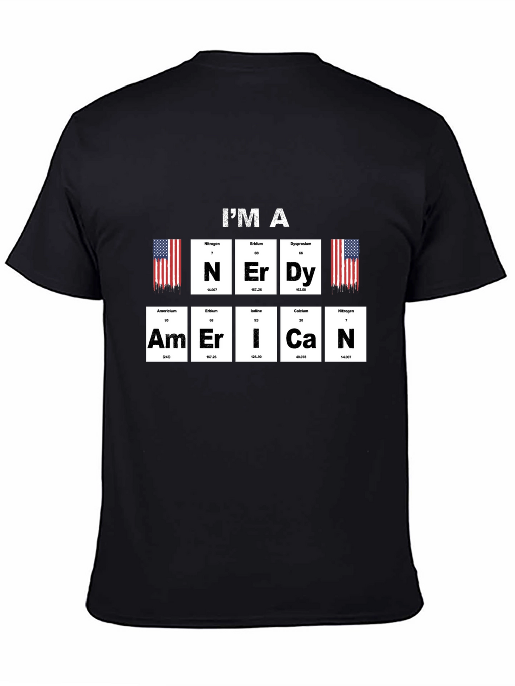 Im A Nerdy American T-Shirt