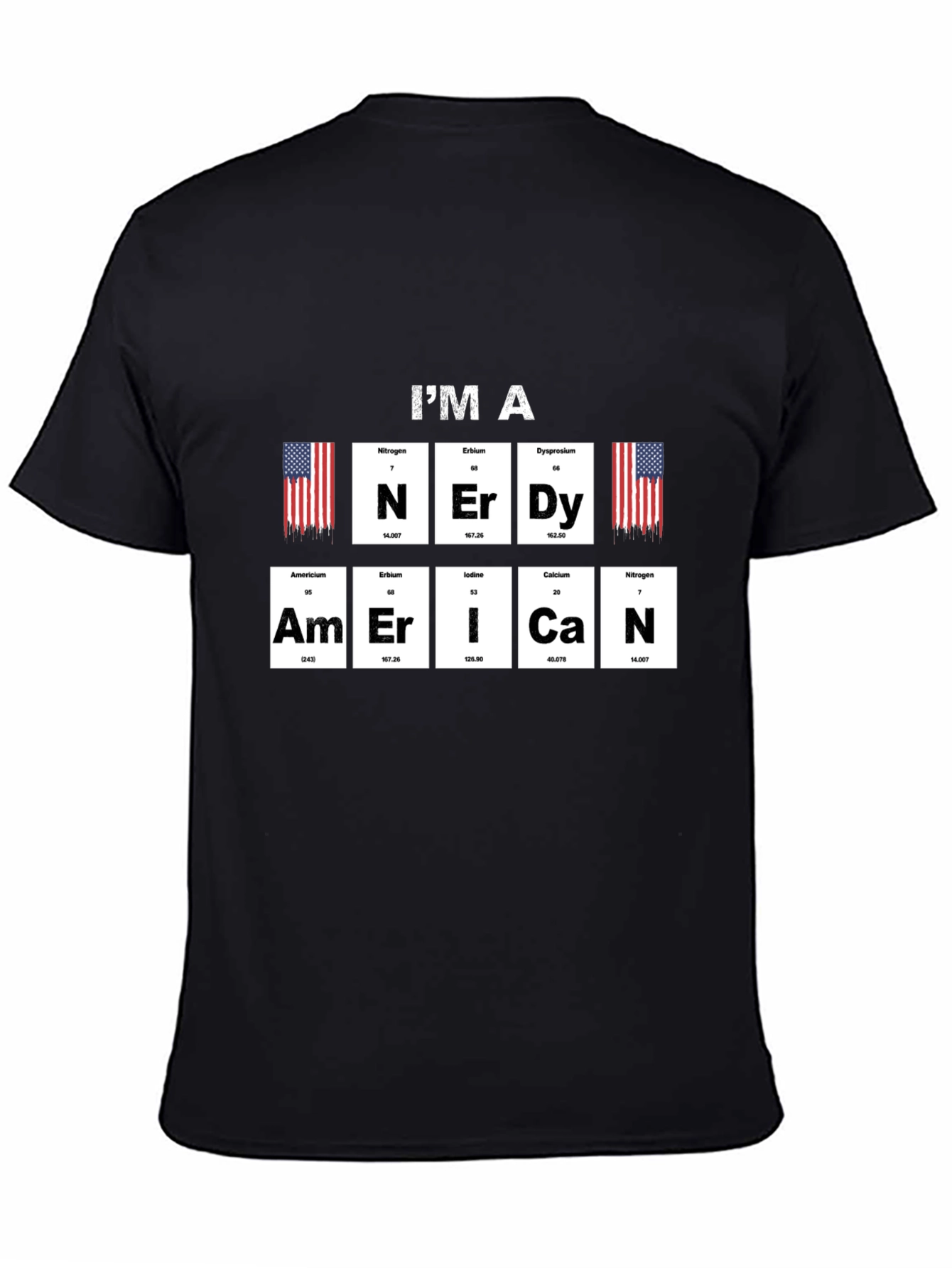 Im A Nerdy American T-Shirt