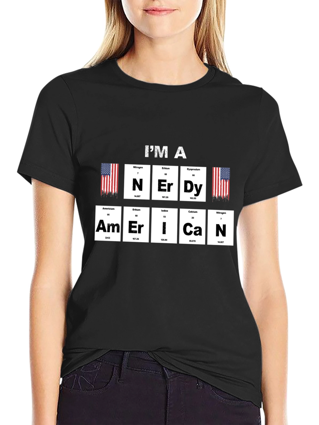 Im A Nerdy American T-Shirt