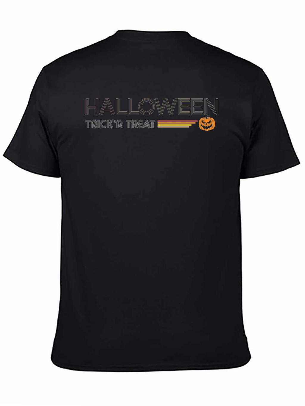 Halloween Trick r Treat Retro Style Graphic T-Shirt