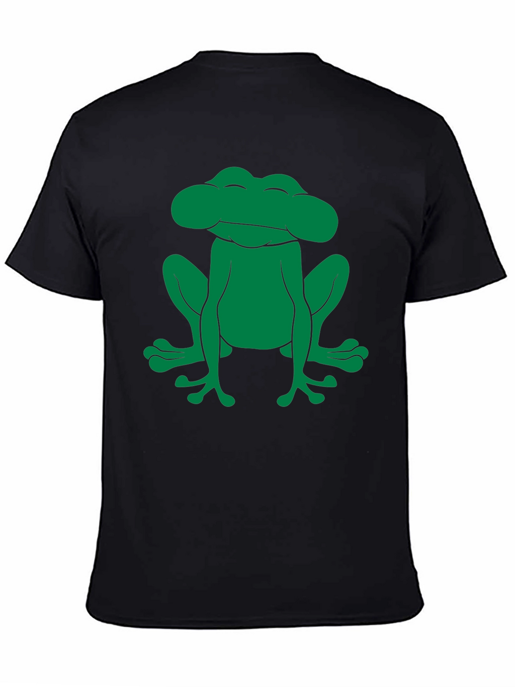 Frog Graphic Tee - Black Cotton Comfort