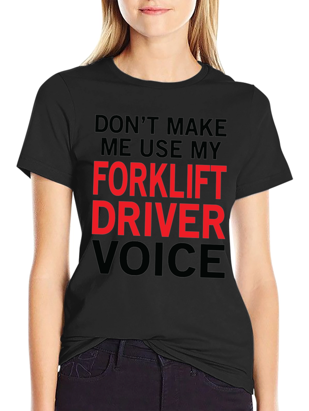 Forklift Driver Voice Graphic Tee