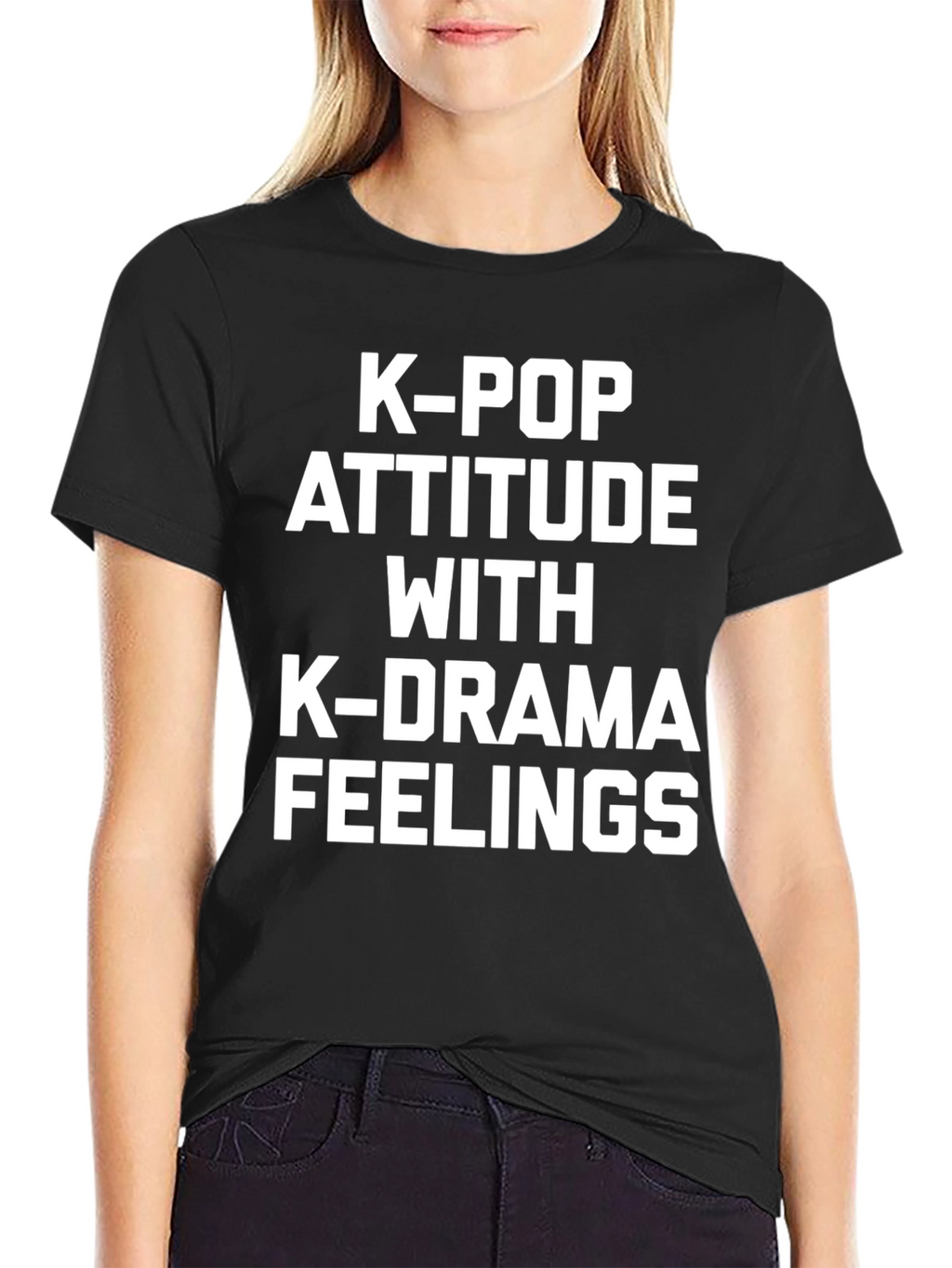 K-Pop Attitude T-Shirt | K-Drama Lover Tee