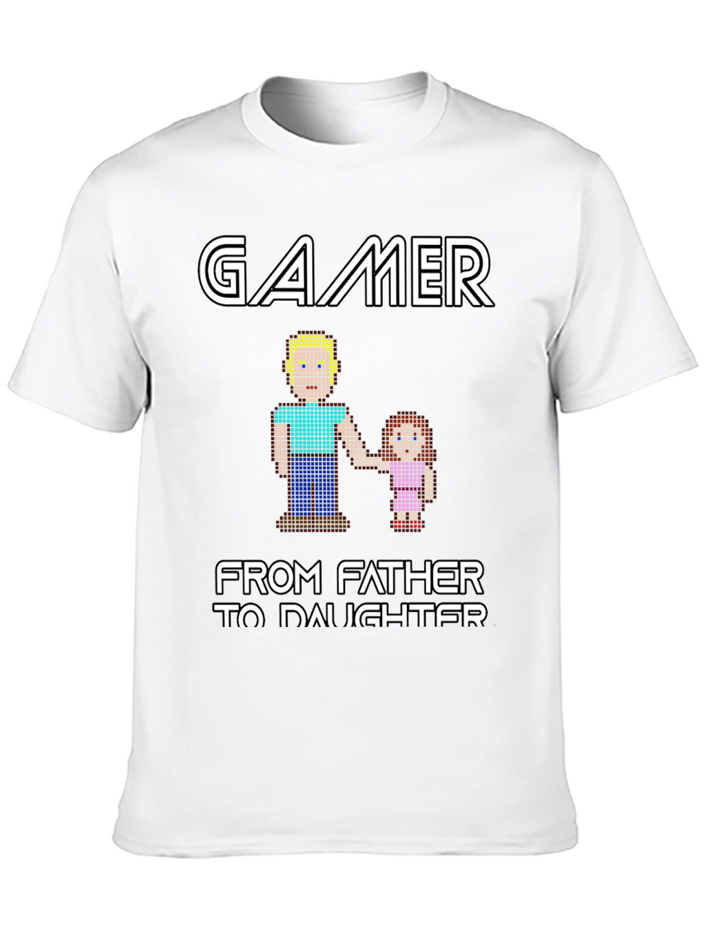 Gamer Father Daughter T-Shirt