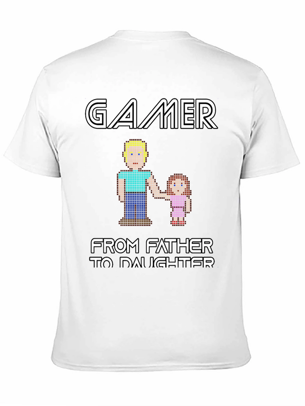 Gamer Father Daughter T-Shirt