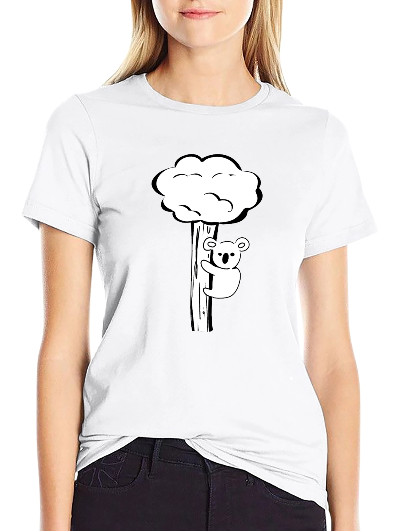 Koala in Tree T-Shirt - Soft Cotton Tee