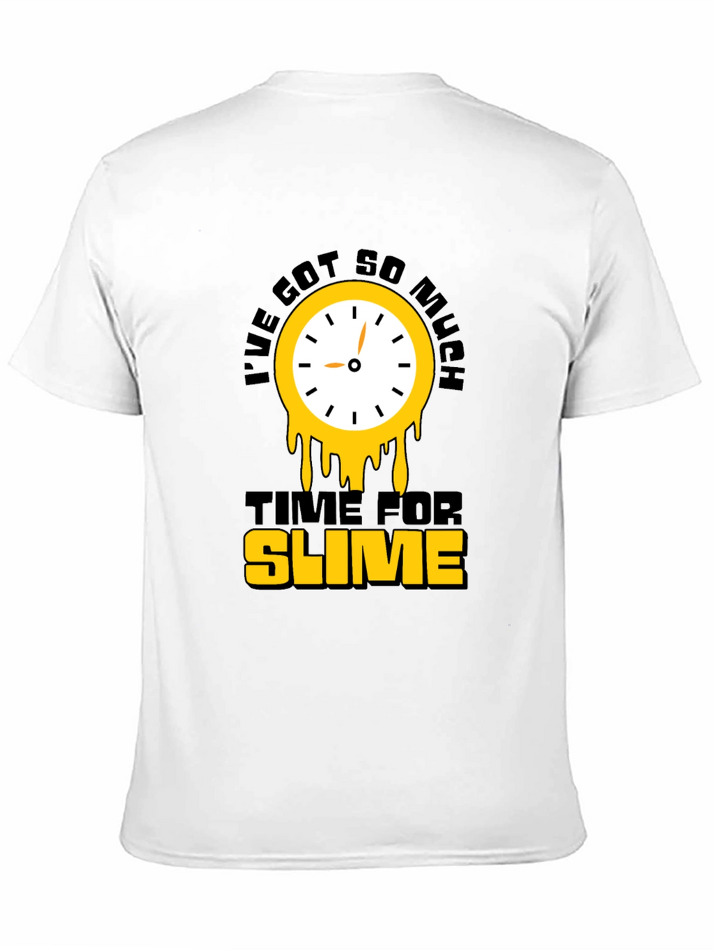 Time For Slime Black T-Shirt