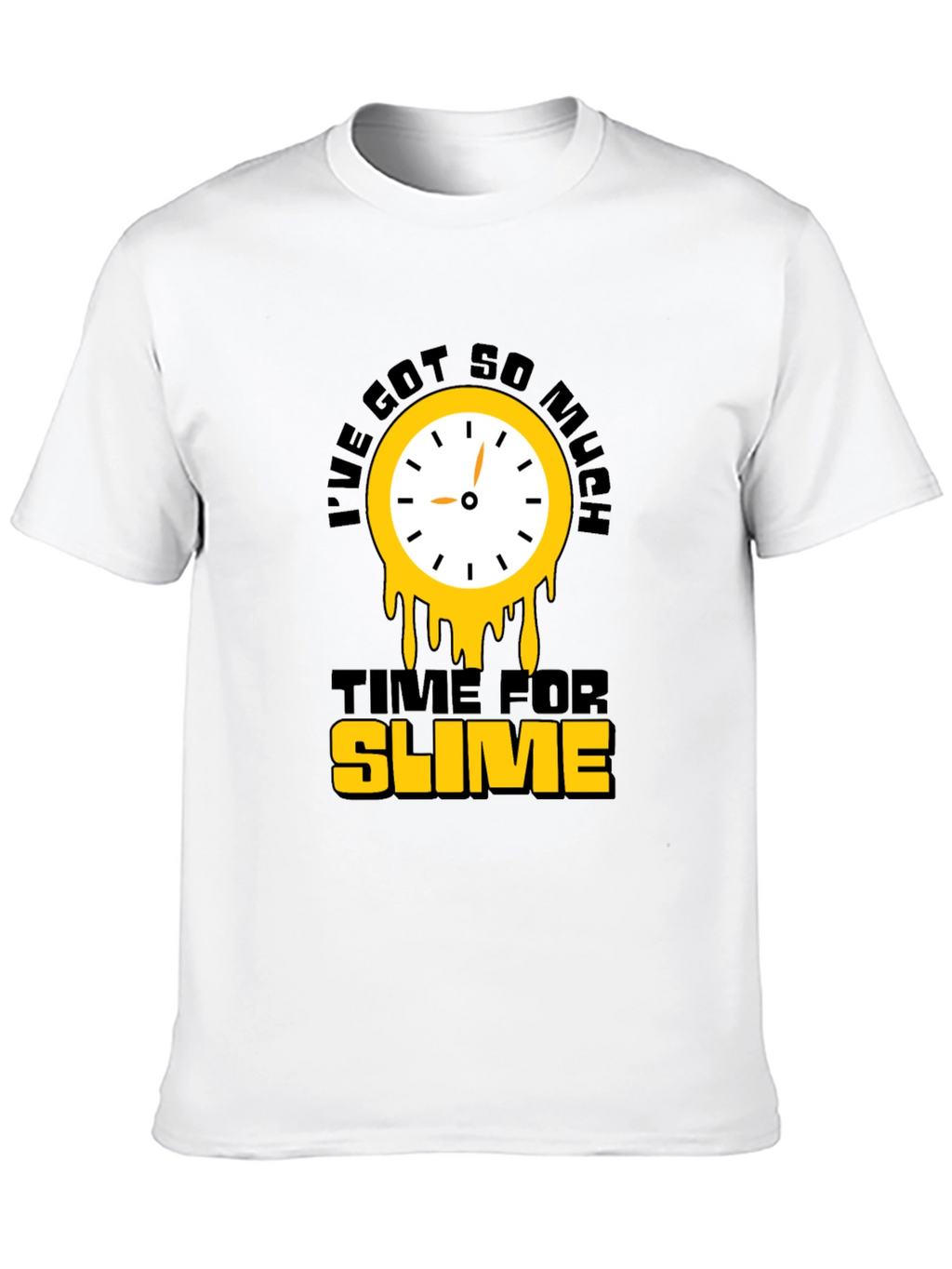 Time For Slime Black T-Shirt