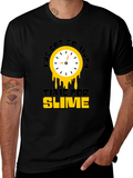 Time For Slime Black T-Shirt