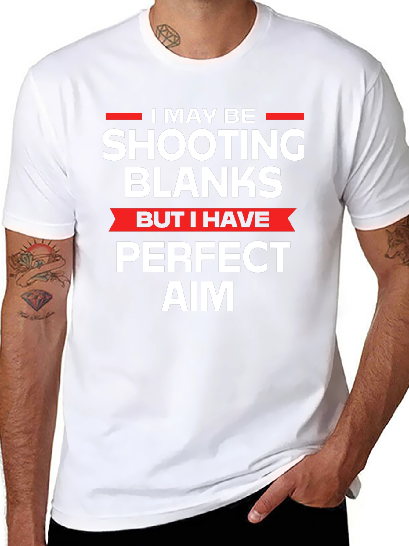 Funny Shooting Blanks T-Shirt