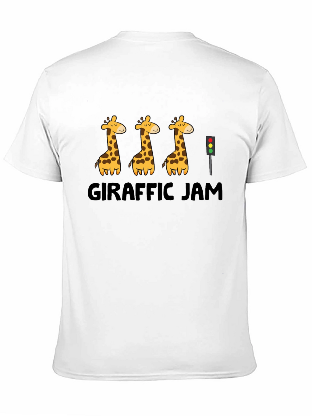 Giraff Traffic Jam Black T-Shirt