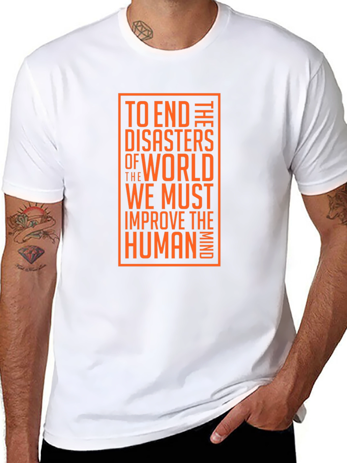 Improve the Human Mind Graphic Tee - Black