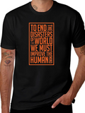 Improve the Human Mind Graphic Tee - Black