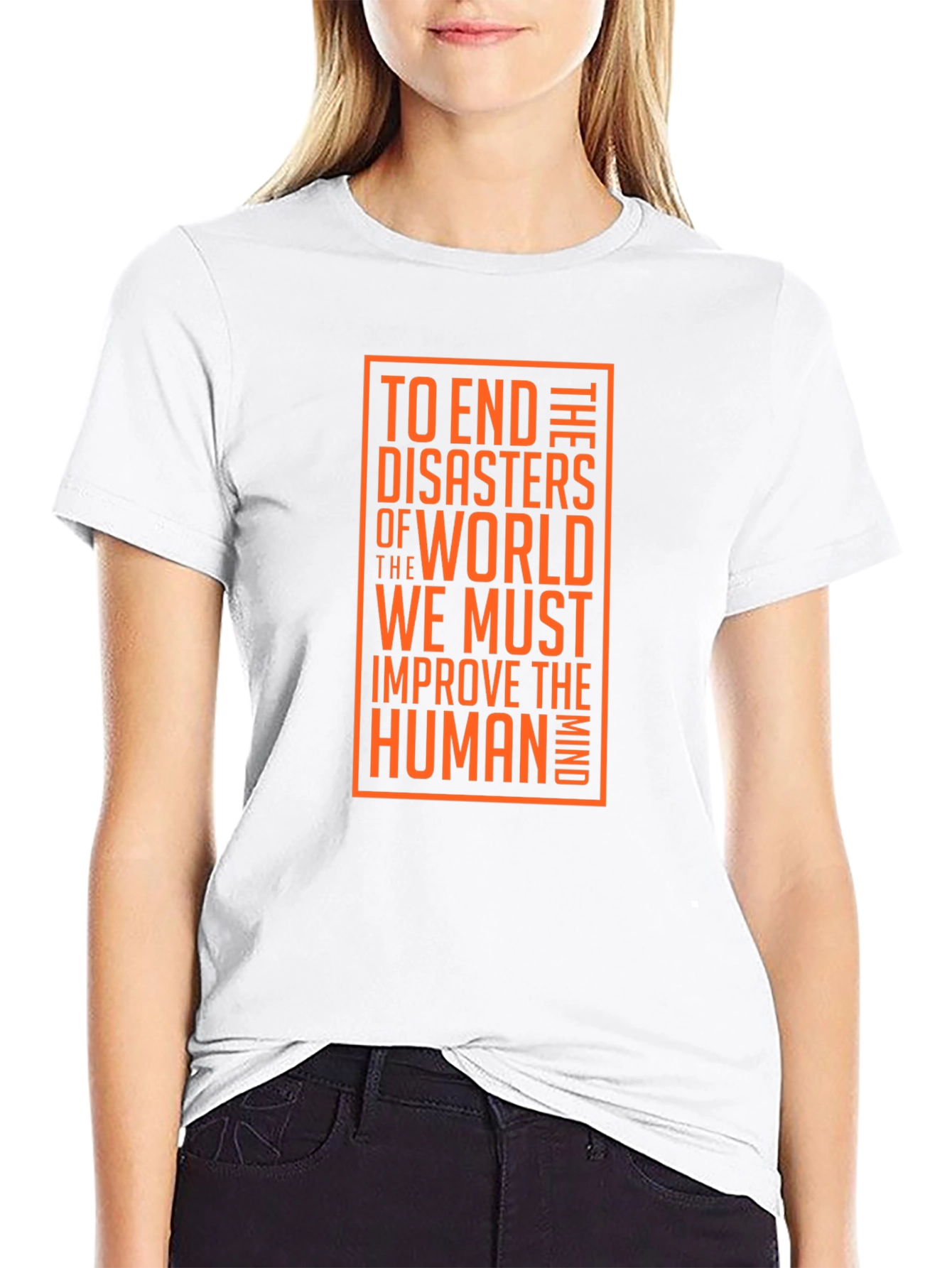 Improve the Human Mind Graphic Tee - Black