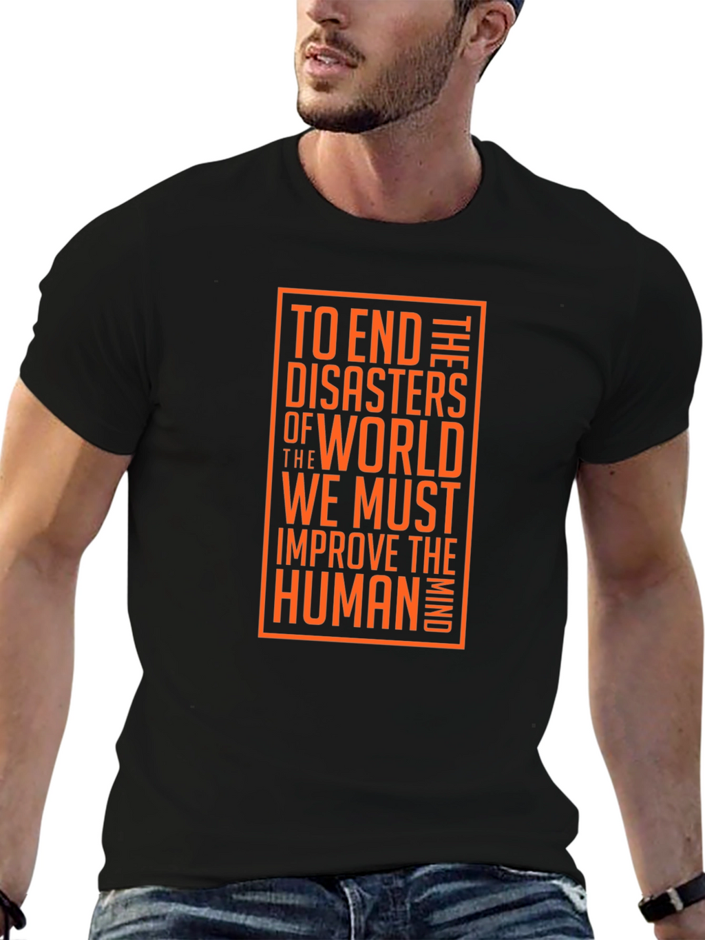 Improve the Human Mind Graphic Tee - Black