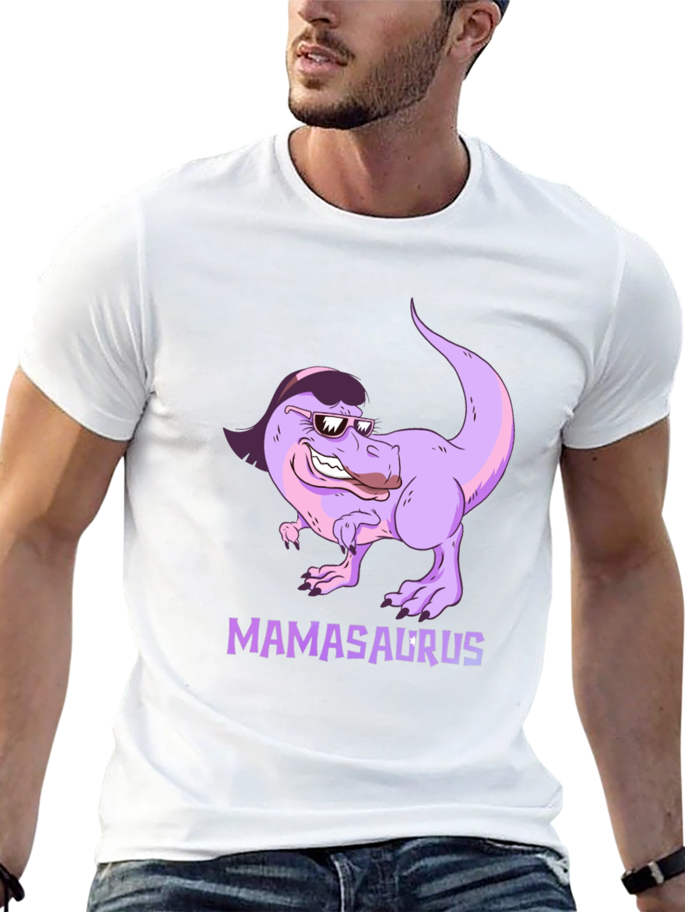 Mamasaurus T-Shirt - Funny Dinosaur Graphic Tee