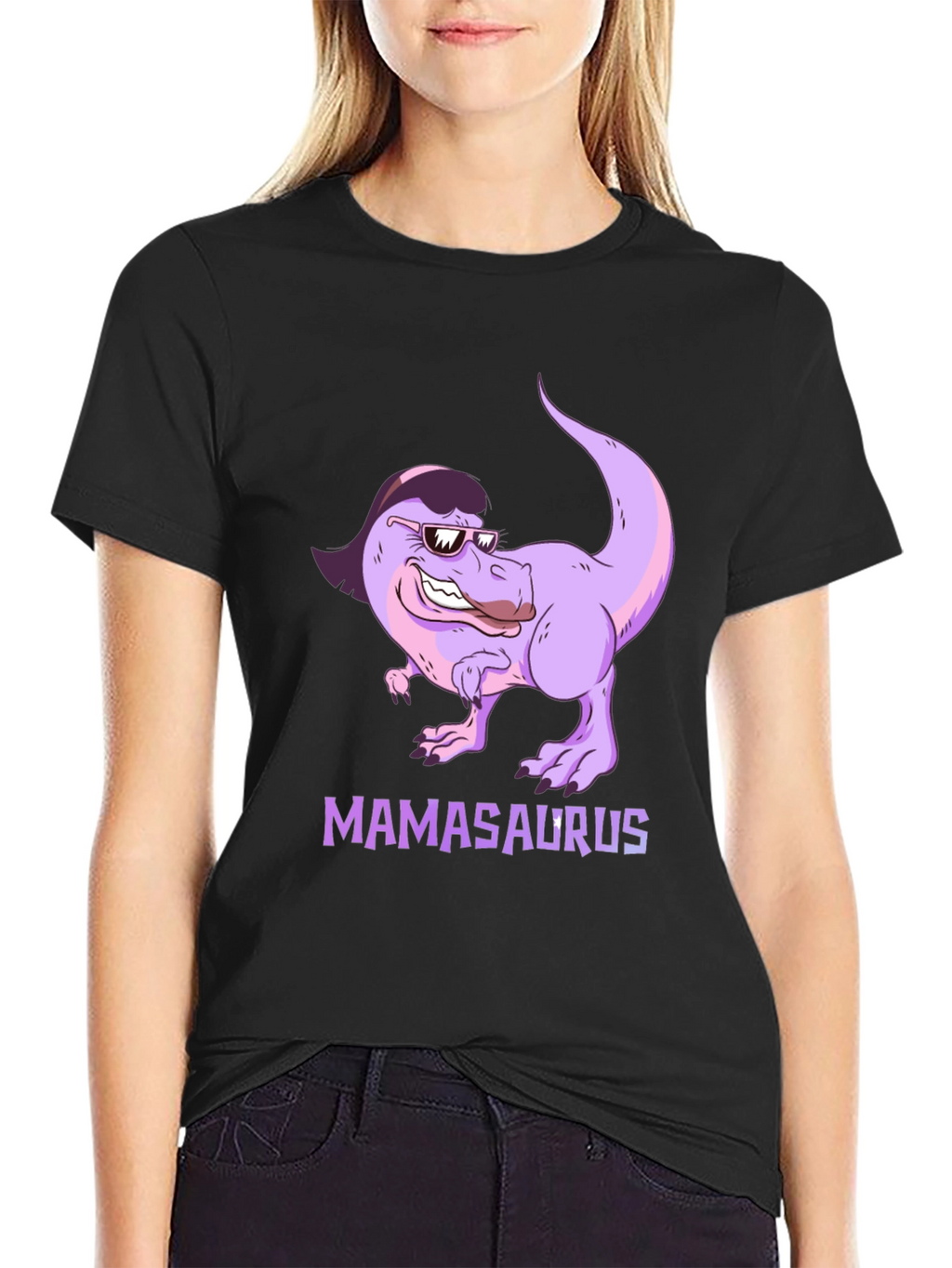 Mamasaurus T-Shirt - Funny Dinosaur Graphic Tee
