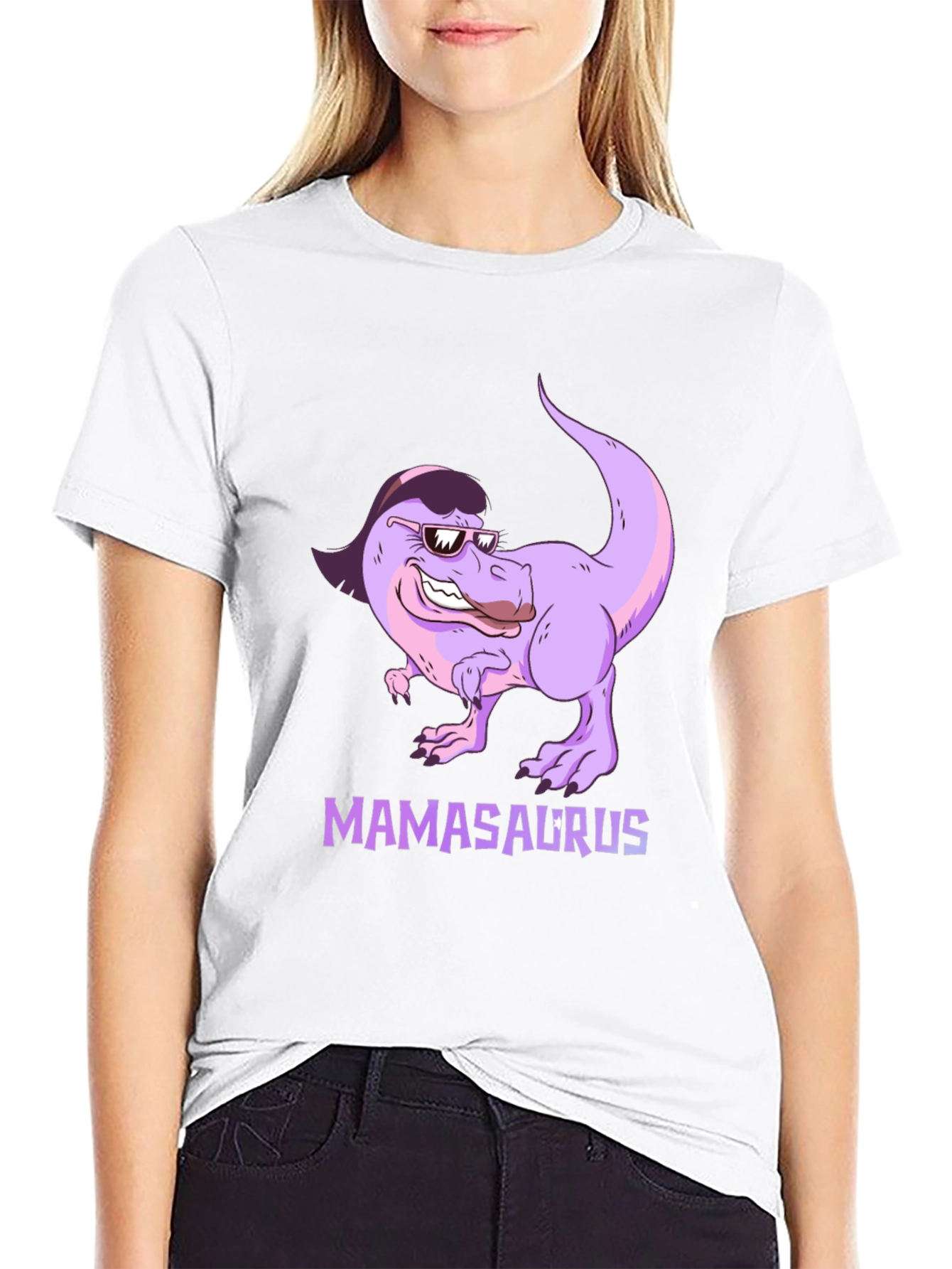 Mamasaurus T-Shirt - Funny Dinosaur Graphic Tee