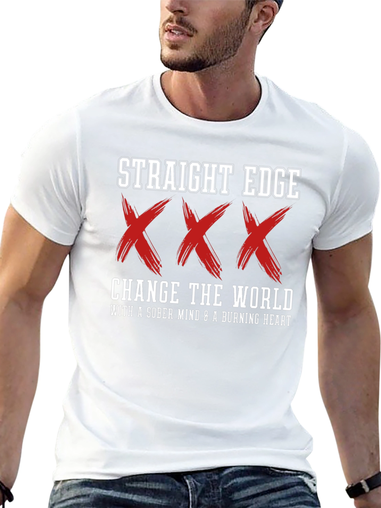 Straight Edge XXX Black T-Shirt