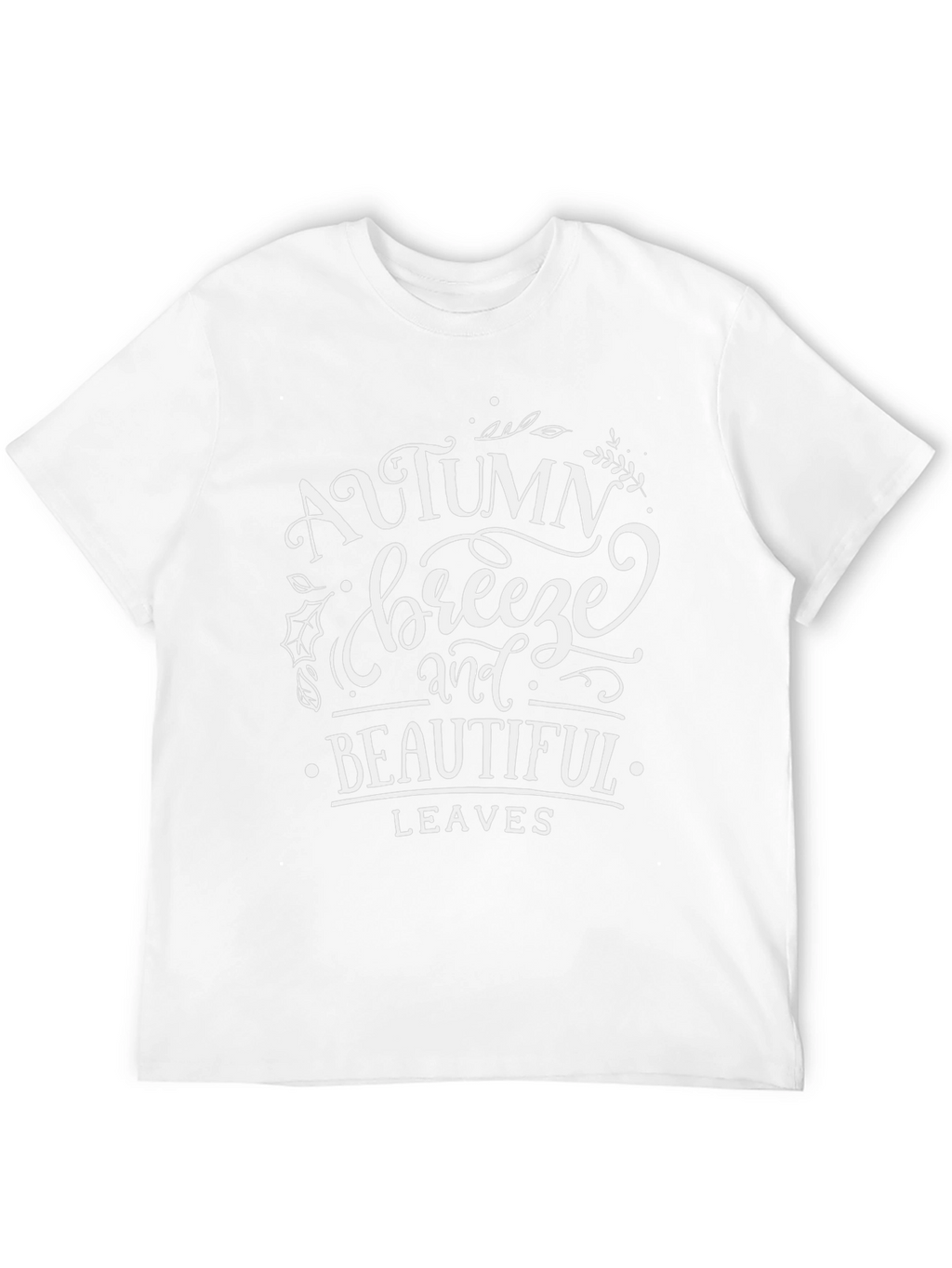 Autumn Breeze T-Shirt - Beautiful Fall Leaves Design