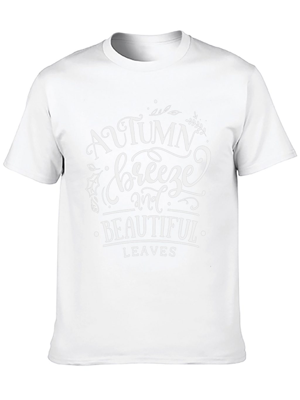 Autumn Breeze T-Shirt - Beautiful Fall Leaves Design