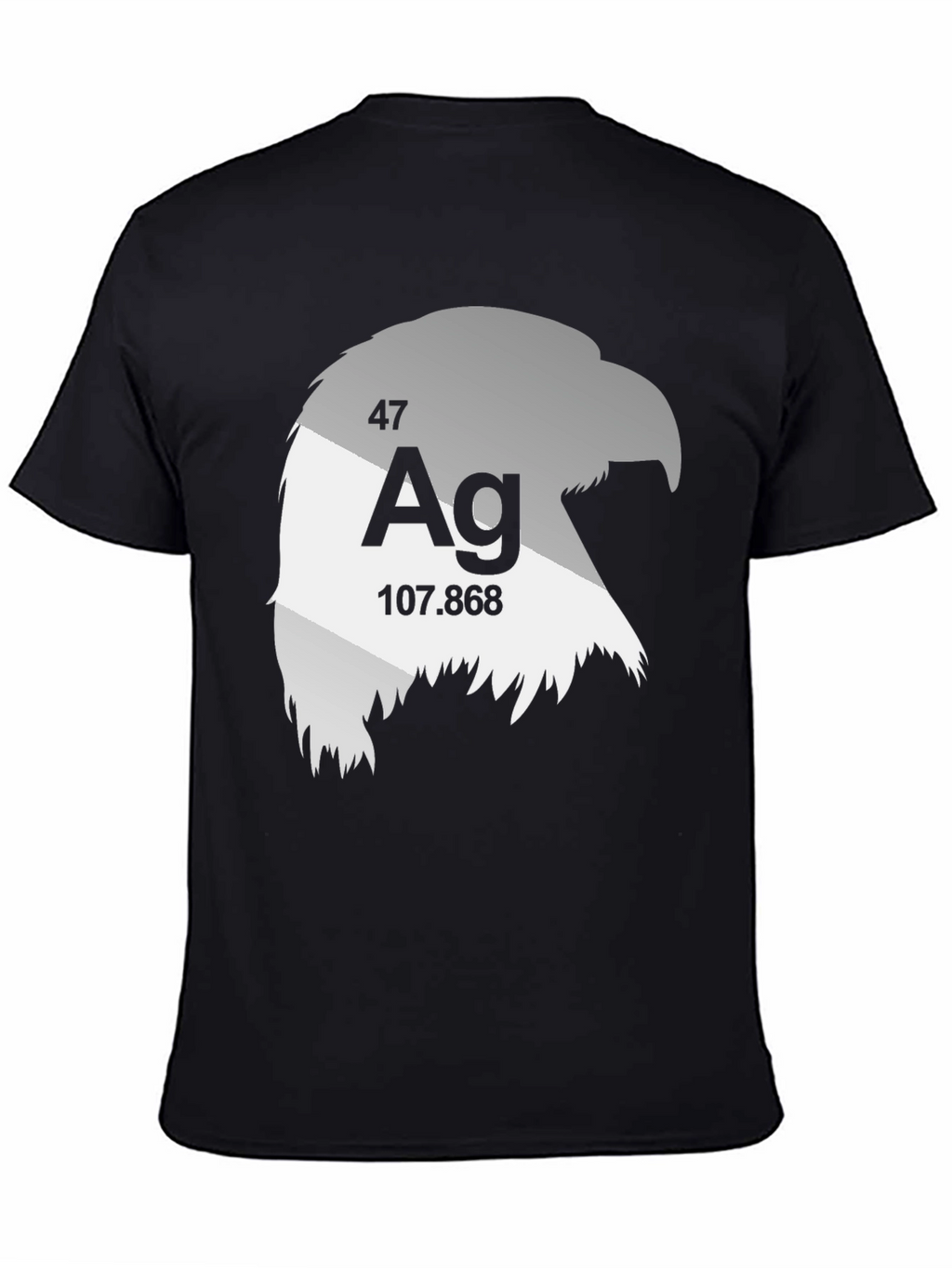 Silver Eagle Tee - Mens Science Inspired Graphic T-Shirt